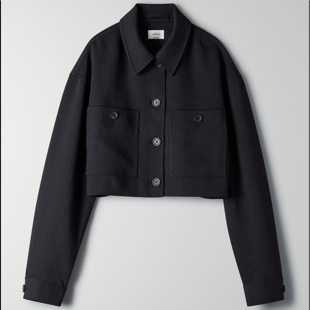 Aritzia cropped jacket